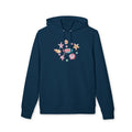Organic Cotton Pastel Ocean Painterly Hoodie—Pearls, Fish, Sea Stars & Sea Turtle