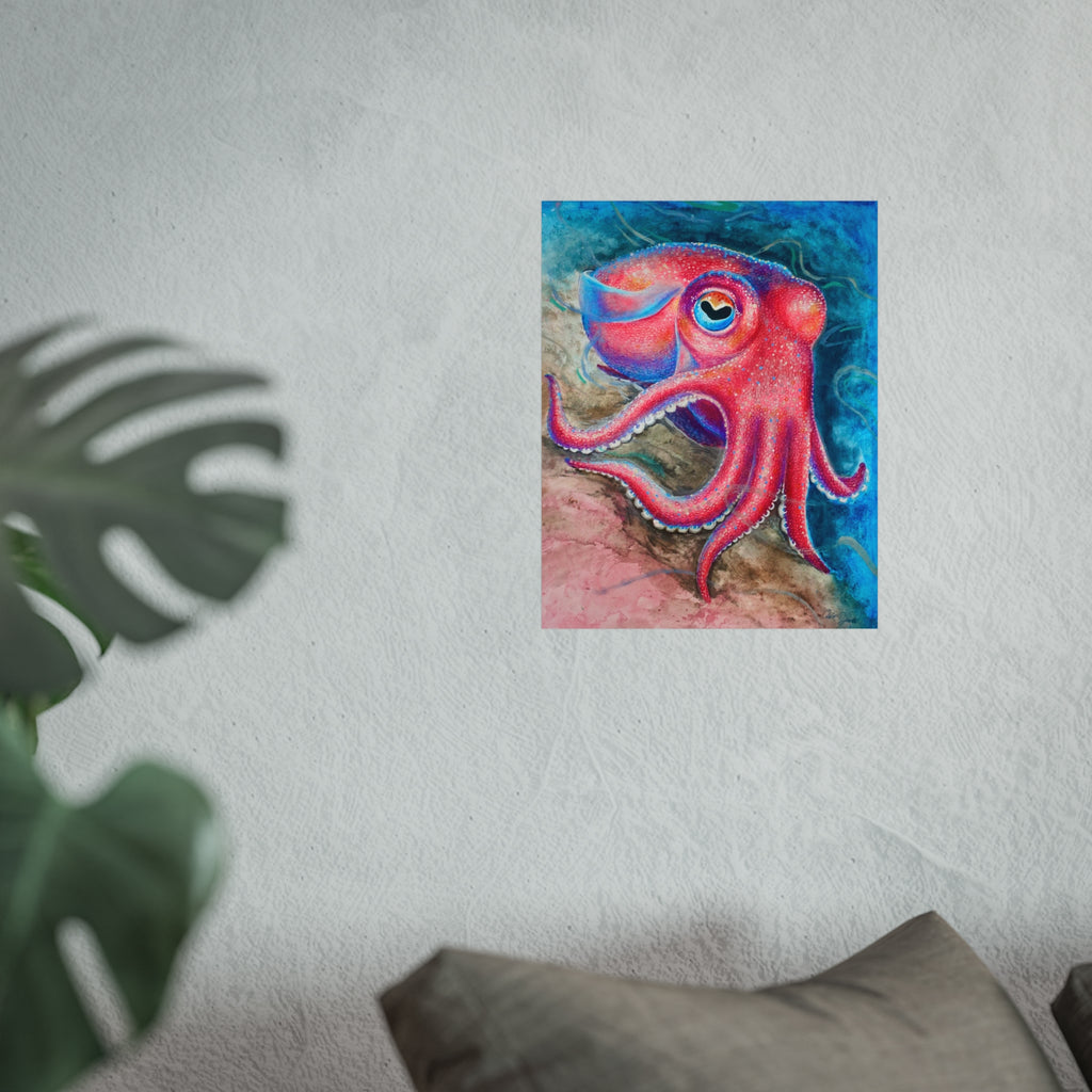 Wildlife Collection Stubby Squid—Fine Art Print