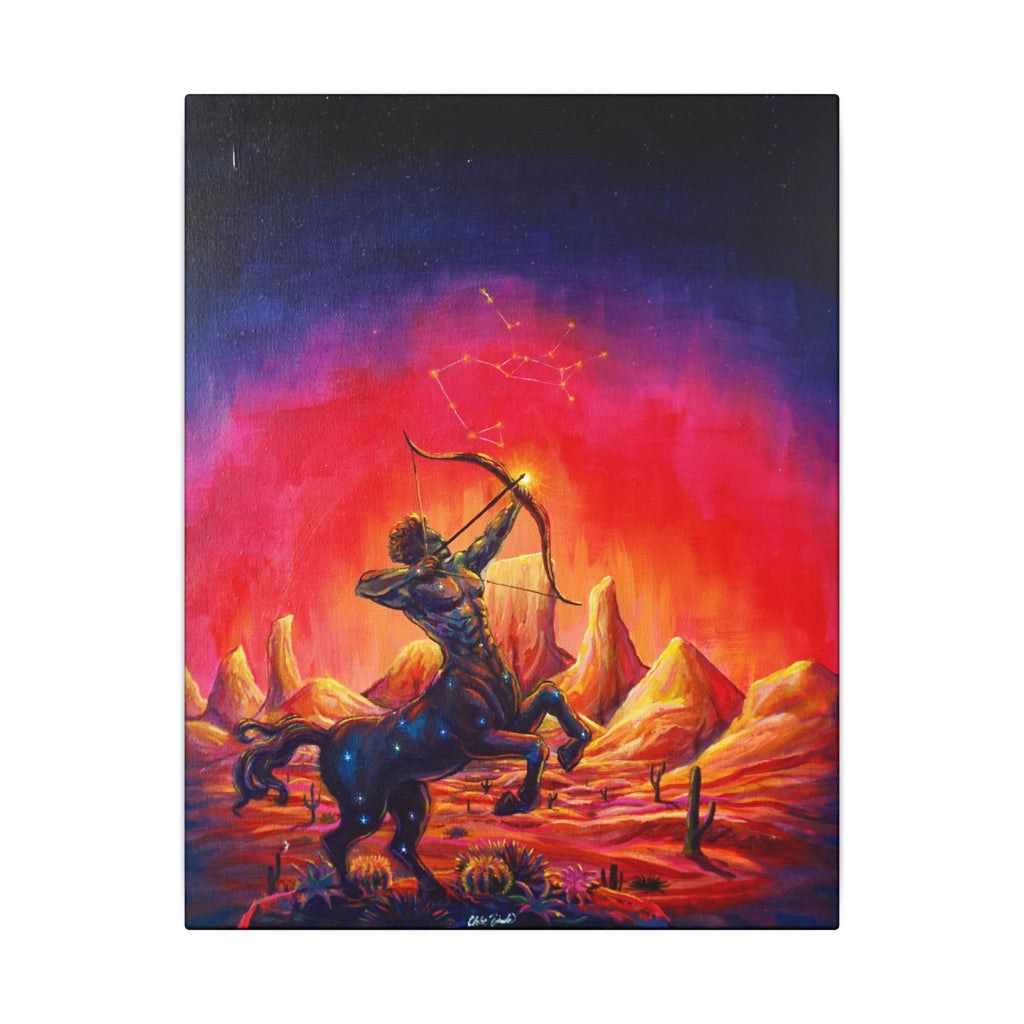 Sagittarius Zodiac Collection—Matte Canvas Art Print Stretched 0.75"