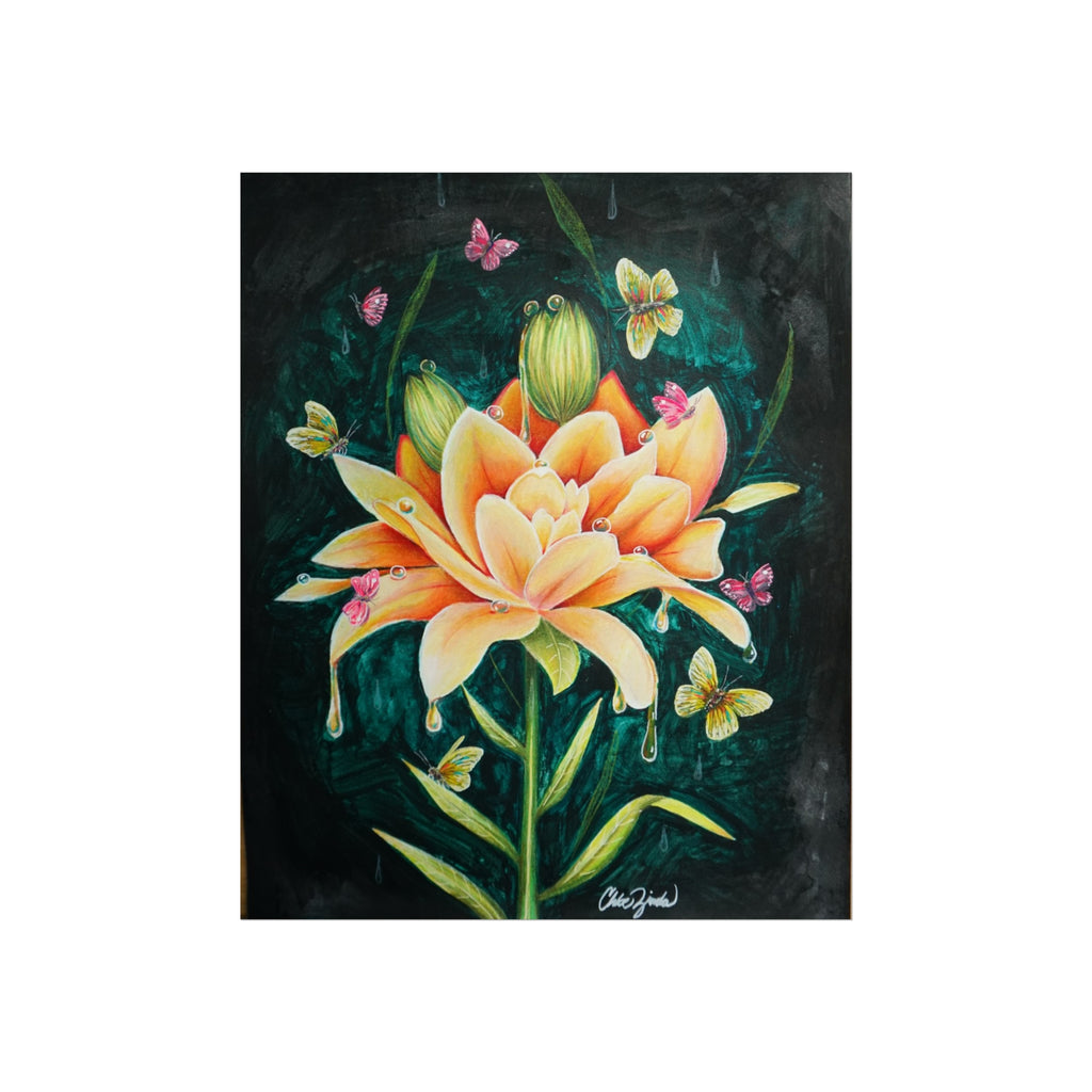 Lilies in Bloom Collection — Double Asiatic Lily Fine Art Print