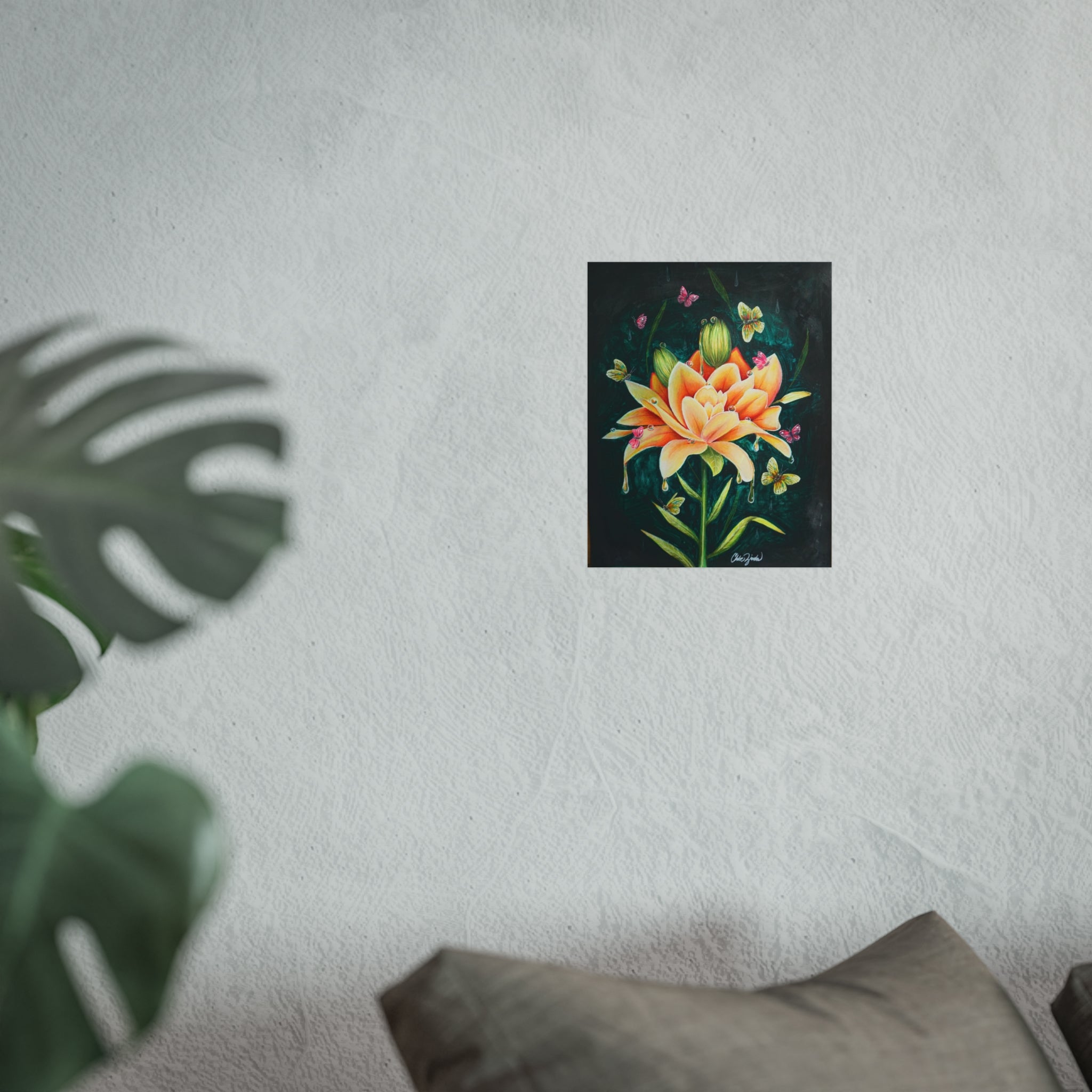 Fine Art Print — Double Asiatic Lily Bloom