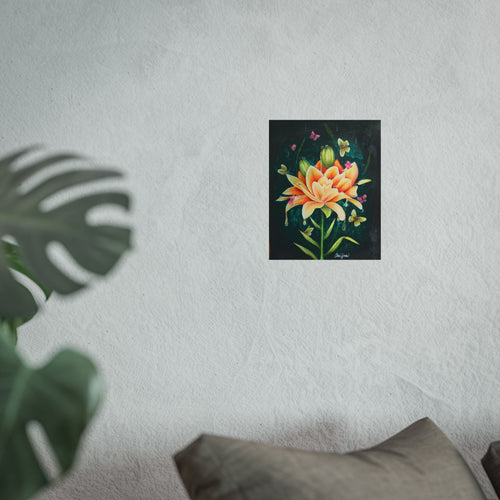 Fine Art Print — Double Asiatic Lily Bloom